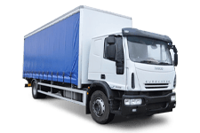 Car Hire Widnes - 18 Tonne Curtain Side Truck - Truck hire Widnes