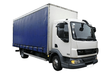 Car Hire Widnes - 7.5 Tonne Curtain Side Truck - Truck hire Widnes